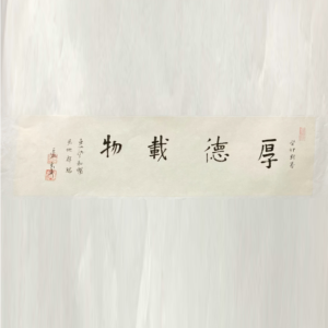 盧禹舜《厚德載物》